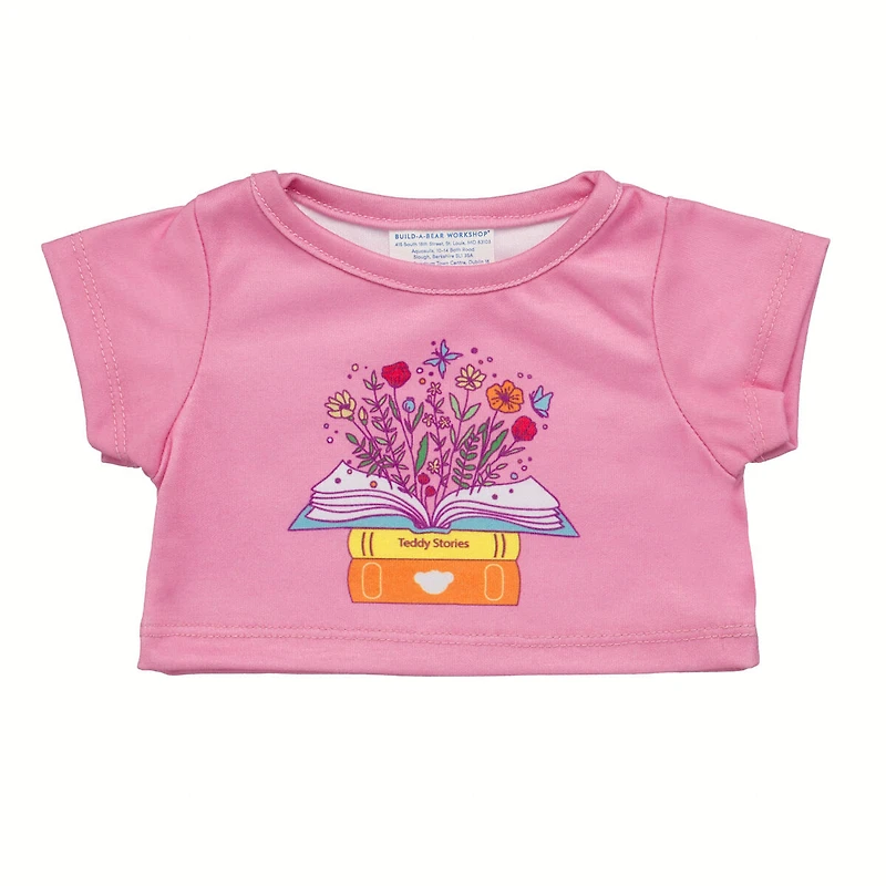 Floral Book T-Shirt