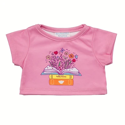 Floral Book T-Shirt
