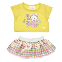 Sanrio® Spring Gingham Hello Kitty® Skirt and T-Shirt Set