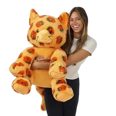 Giant Pumpkin Kitty Stuffed Animal