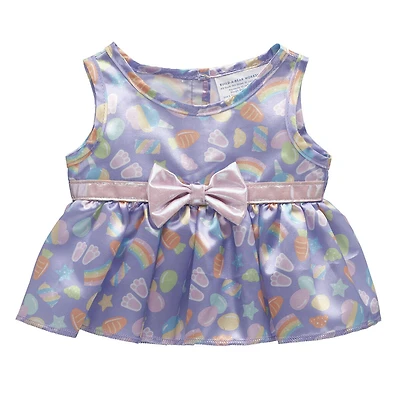 Easter Candy Print Dress