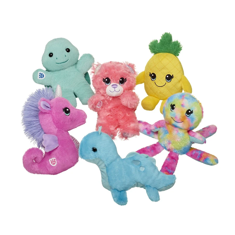 Build-A-Bear Mini Beans® Rainbow Octopus Stuffed Animal