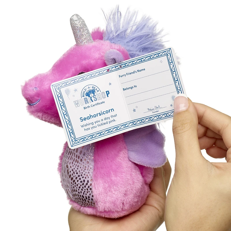 Build-A-Bear Mini Beans® Seahorsicorn Plush