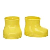 Yellow Rubber Boots