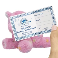 Build-A-Bear Mini Beans® Pink Frosted Animal Cookie Camel Stuffed Animal