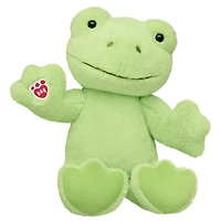 Personalized Embroidered Spring Green Frog Stuffed Animal