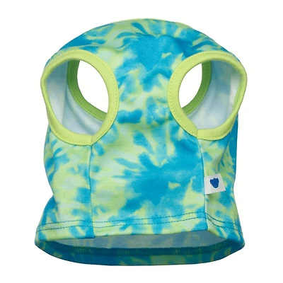 Blue and Green Tie-Dye Tank