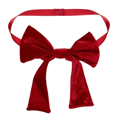 Giant Red Velvet Gifting Bow