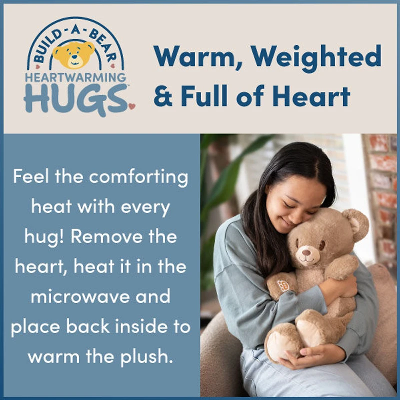 Heartwarming Hugs® Brown Weighted Teddy Bear