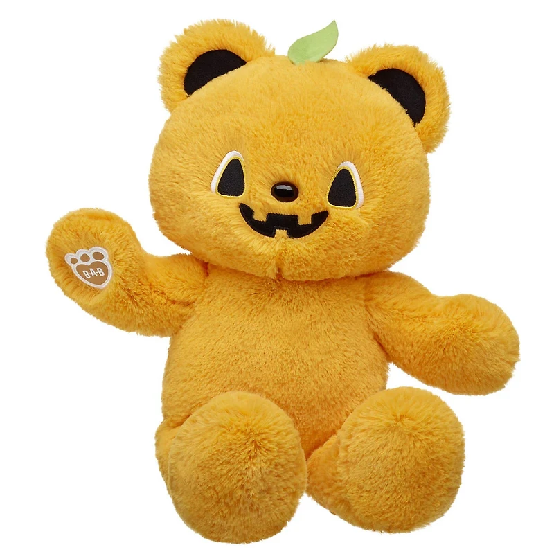 Light-Up Pumpkin Glow Teddy Bear