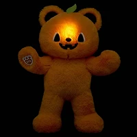 Light-Up Pumpkin Glow Teddy Bear
