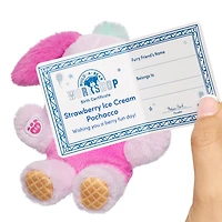 Build-A-Bear Mini Beans® Strawberry Ice Cream Pochacco™ Plush