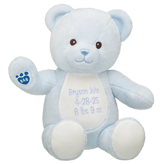 Personalized Embroidered Baby Teddy Bear