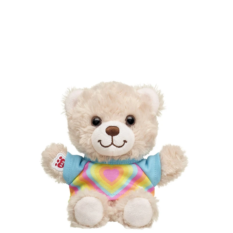 Build-A-Bear Mini Beans® Rainbow Heart T-Shirt