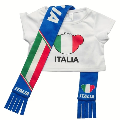Italy Scarf and T-Shirt Set