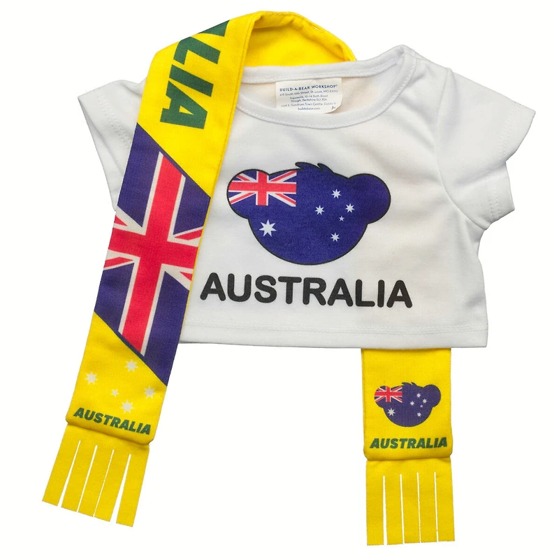 Australia Scarf and T-Shirt Set