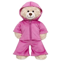 Pink Velour Tracksuit