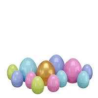 Egg Hunt (3rd Edition) - Includes 12 Plastic Eggs, 4 Mini Plush & 8 Mini Clothing & Accessory Items