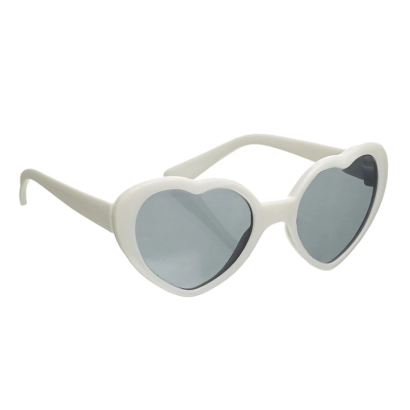 White Heart Sunglasses