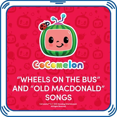 CoComelon™ “Wheels on the Bus” and “Old MacDonald” Songs