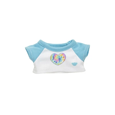 Build-A-Bear Mini Beans® Tie-Dye Heart T-Shirt