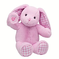Pink Gingham Pawlette™ Bunny Plush