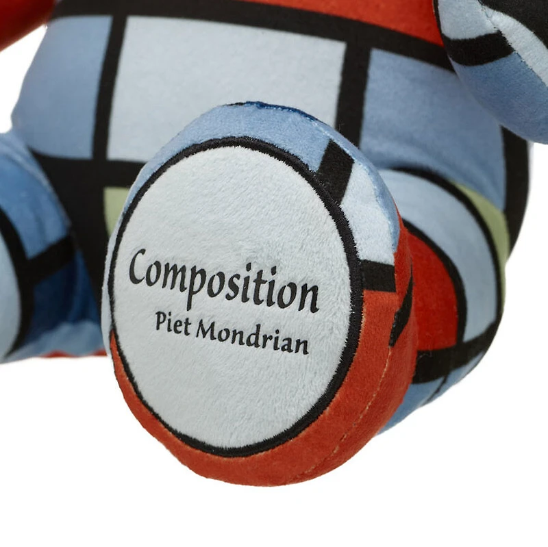 Mondrian Composition Teddy Bear
