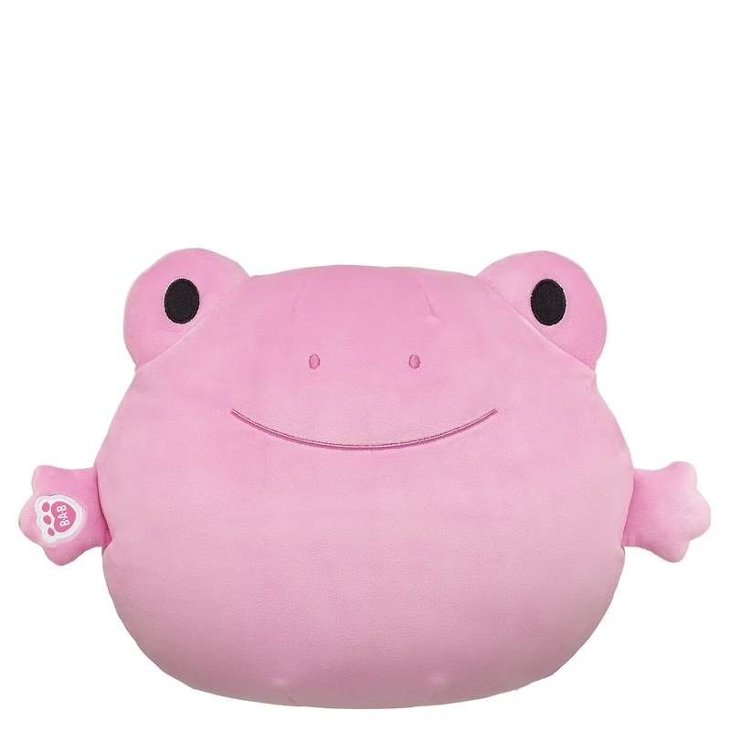 SKOOSHERZ™ Spring Pink Frog Stuffed Animal