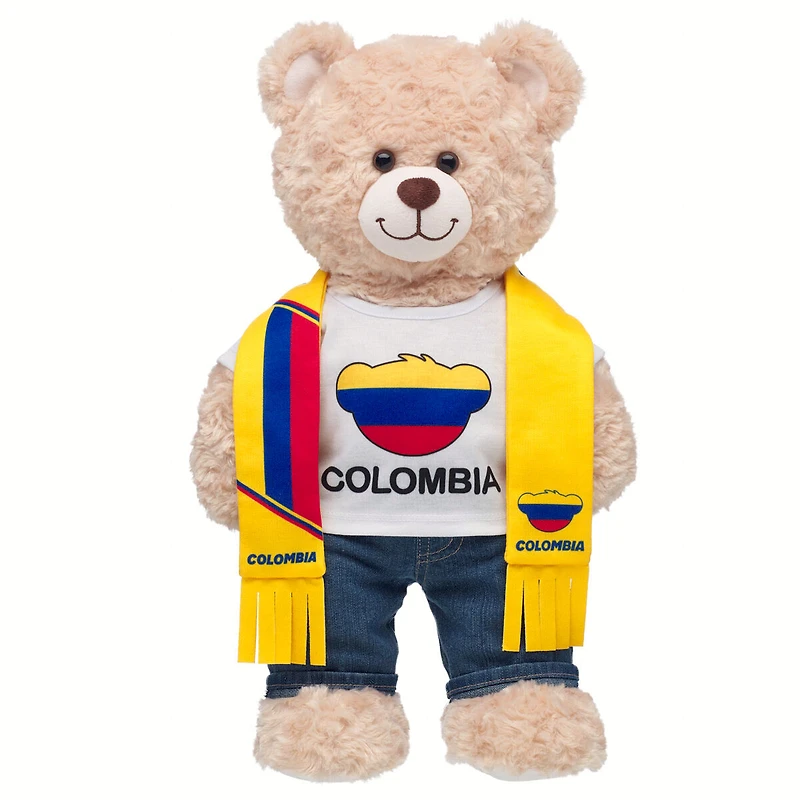 Colombia Scarf and T-Shirt Set