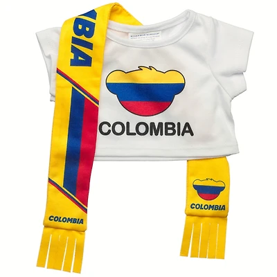 Colombia Scarf and T-Shirt Set
