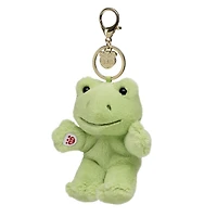 Spring Green Frog Plush Bag Charm