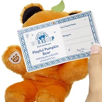 Build-A-Bear Mini Beans® Pumpkin Teddy Bear
