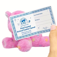 Build-A-Bear Mini Beans® Pink Frosted Animal Cookie Camel Stuffed Animal