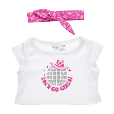 "Let's Go Girls" T-Shirt and Bandana