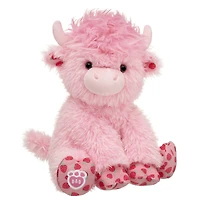 Strawberry Highland Cow Stuffed Animal