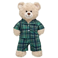Green Plaid PJ Set
