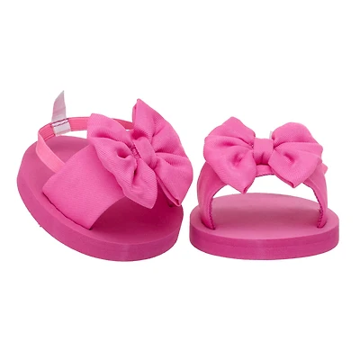 Pink Bow Sandals