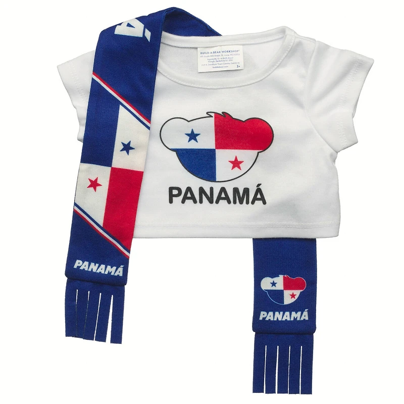 Panama Scarf and T-Shirt Set