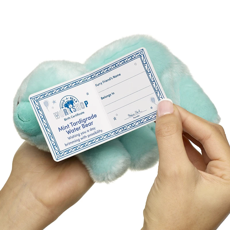 Build-A-Bear Mini Beans® Mint Tardigrade Water Bear Plush