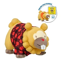 Pokémon Bidoof Plush Bundle