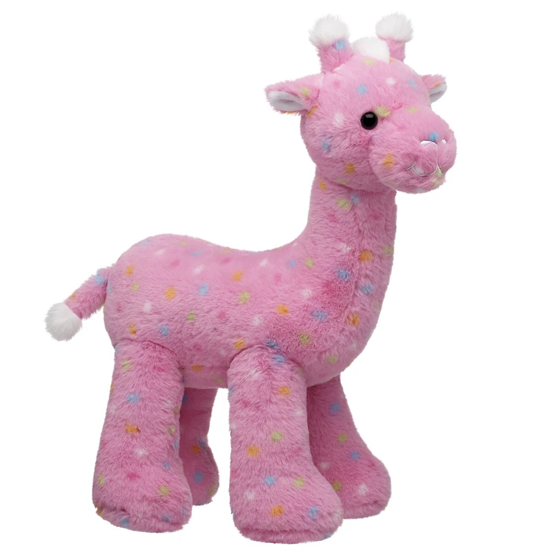 Pink Frosted Animal Cookie Giraffe Stuffed Animal