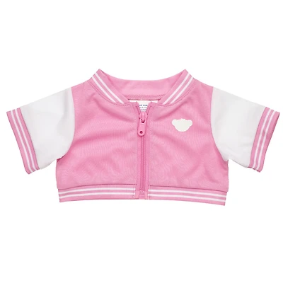 Pink Varsity Jacket