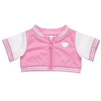 Pink Varsity Jacket