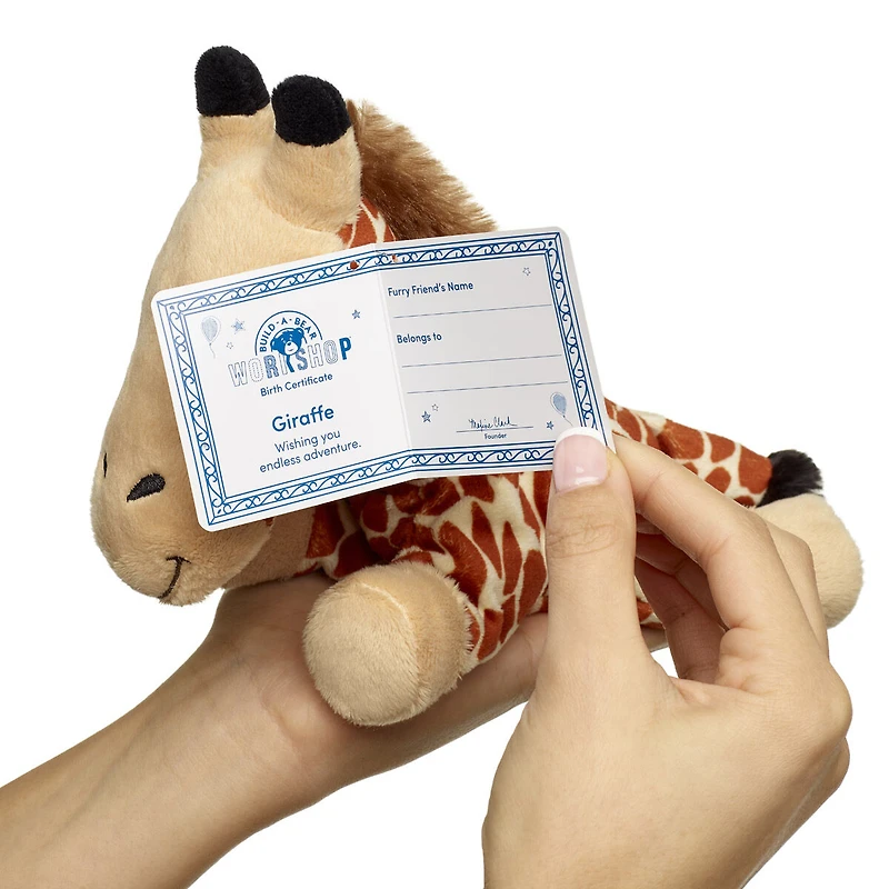Build-A-Bear Mini Beans® Giraffe Stuffed Animal
