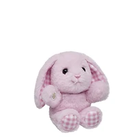 Build-A-Bear Mini Beans® Pink Gingham Pawlette™ Bunny Plush - Limited Edition!