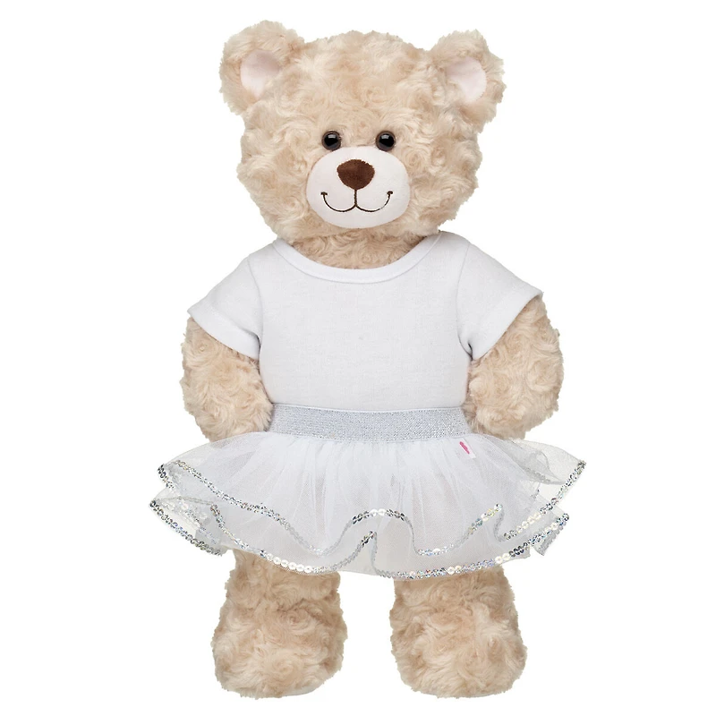 White Sequin Tutu