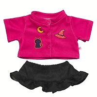 Halloween Cardigan and Skirt Set