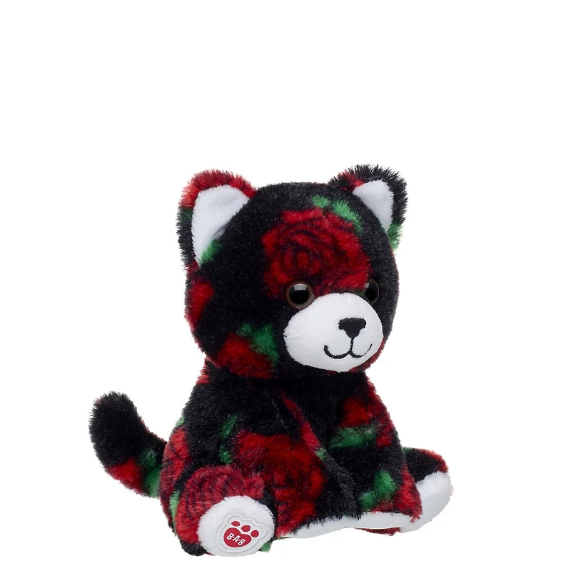 Build-A-Bear Mini Beans® Red Rose Kitty Stuffed Animal