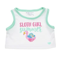 Sloth Girl Summer Tank