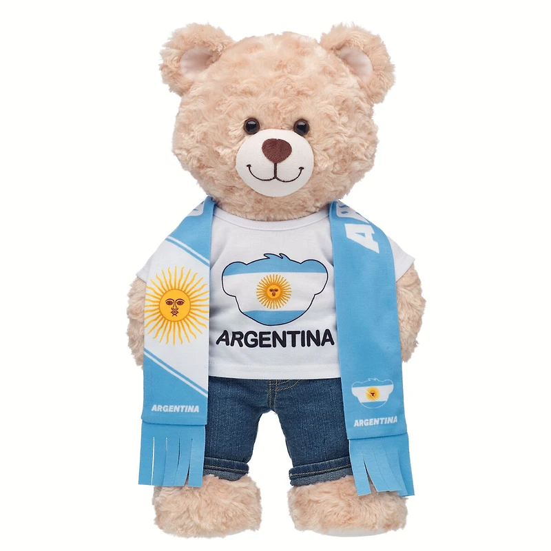 Argentina Scarf and T-Shirt Set
